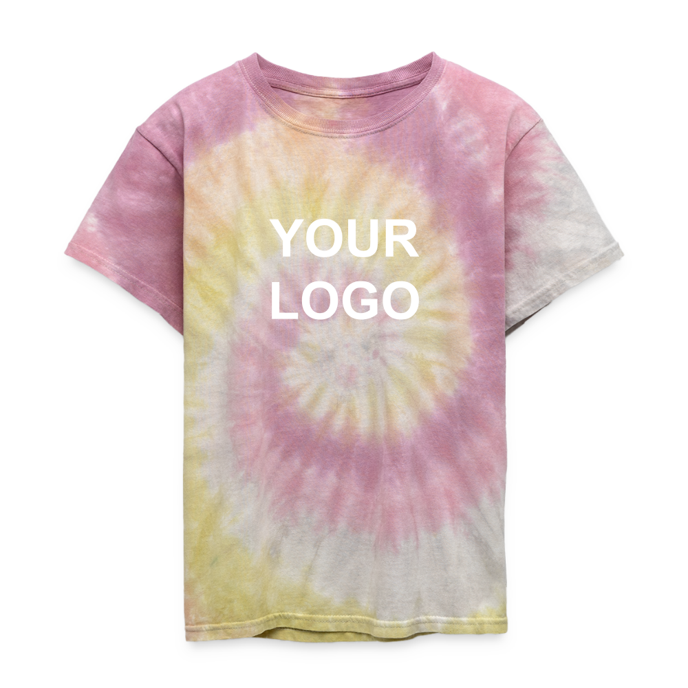 Kid's Tie Dye T-Shirt - Desert Rose