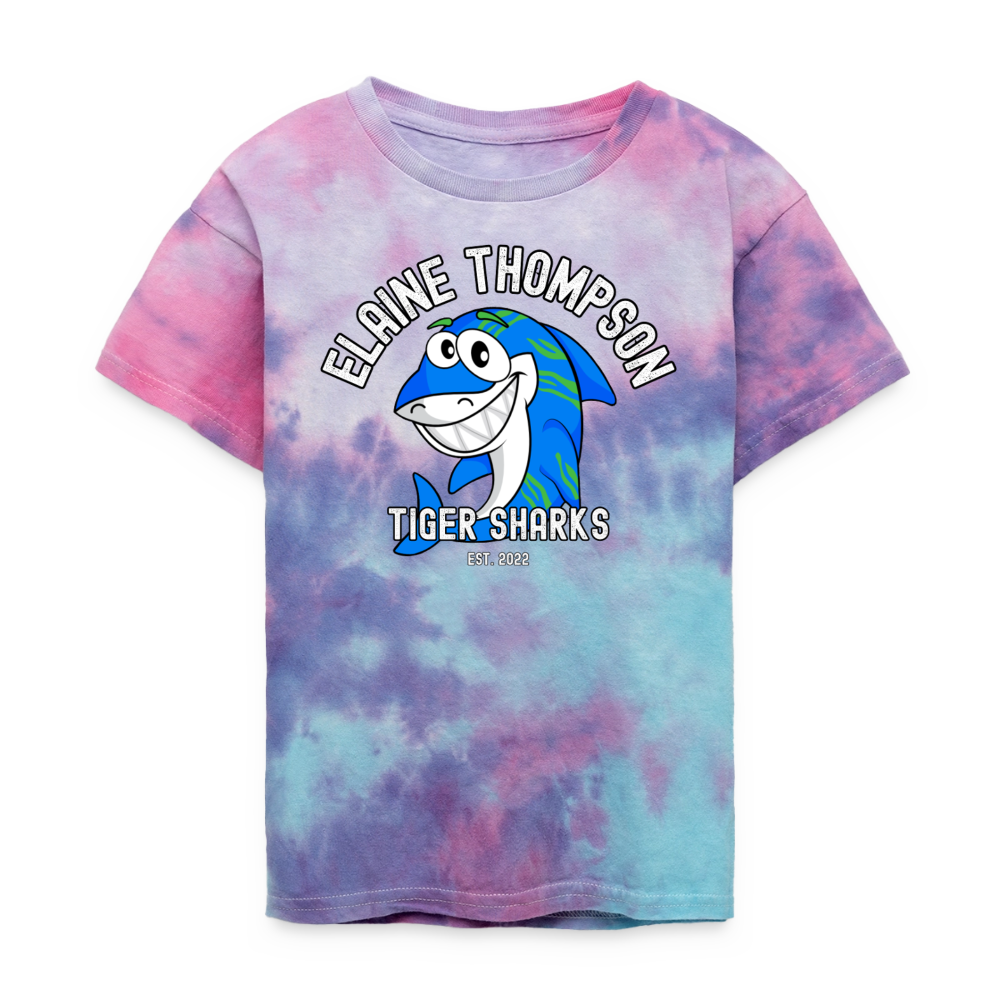 Kid's Tie Dye T-Shirt - Elaine Thompson - cotton candy