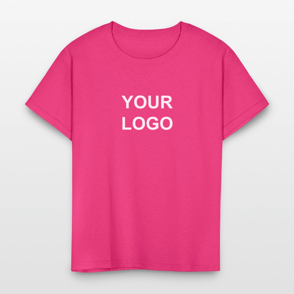 Kids' T-Shirt Fruit of the Loom - Spiritwear Corner - fuchsia